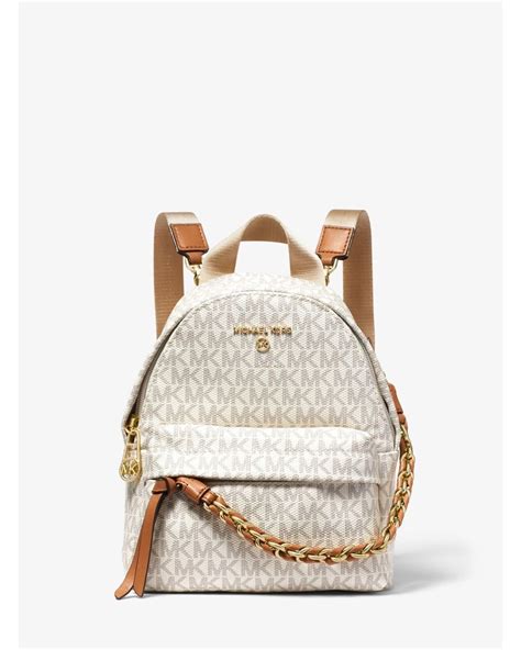 michael michael kors slater extra-small logo convertible backpack